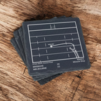 Brisbane Broncos Greatest Plays – Slate Coasters (Set of 4)