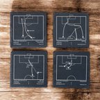 Arsenal Greatest Plays – Slate Coasters (Set of 4)