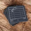 Penrith Panthers Greatest Plays – Slate Coasters (Set of 4)